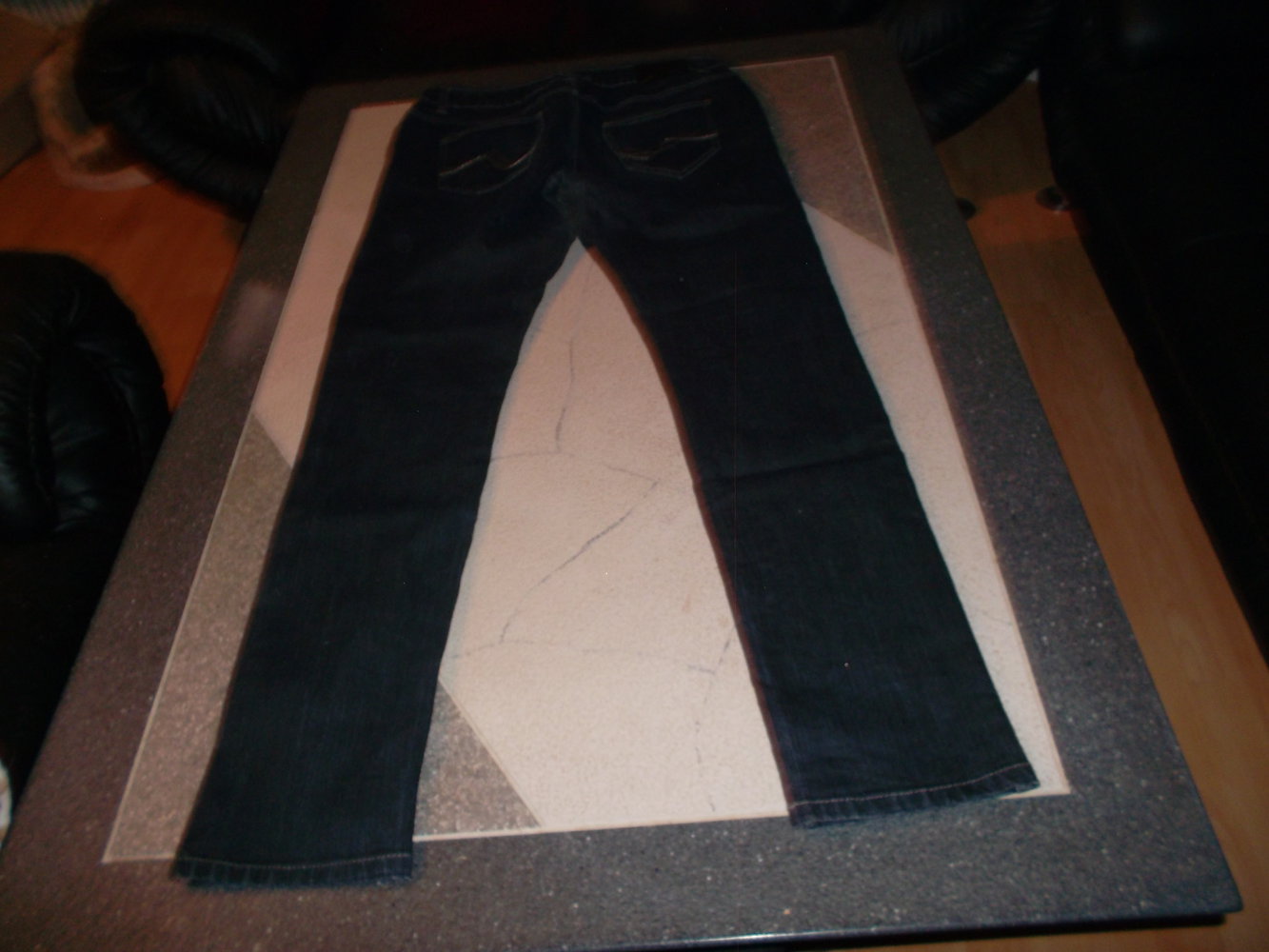 schwarze jeans,gr. 40