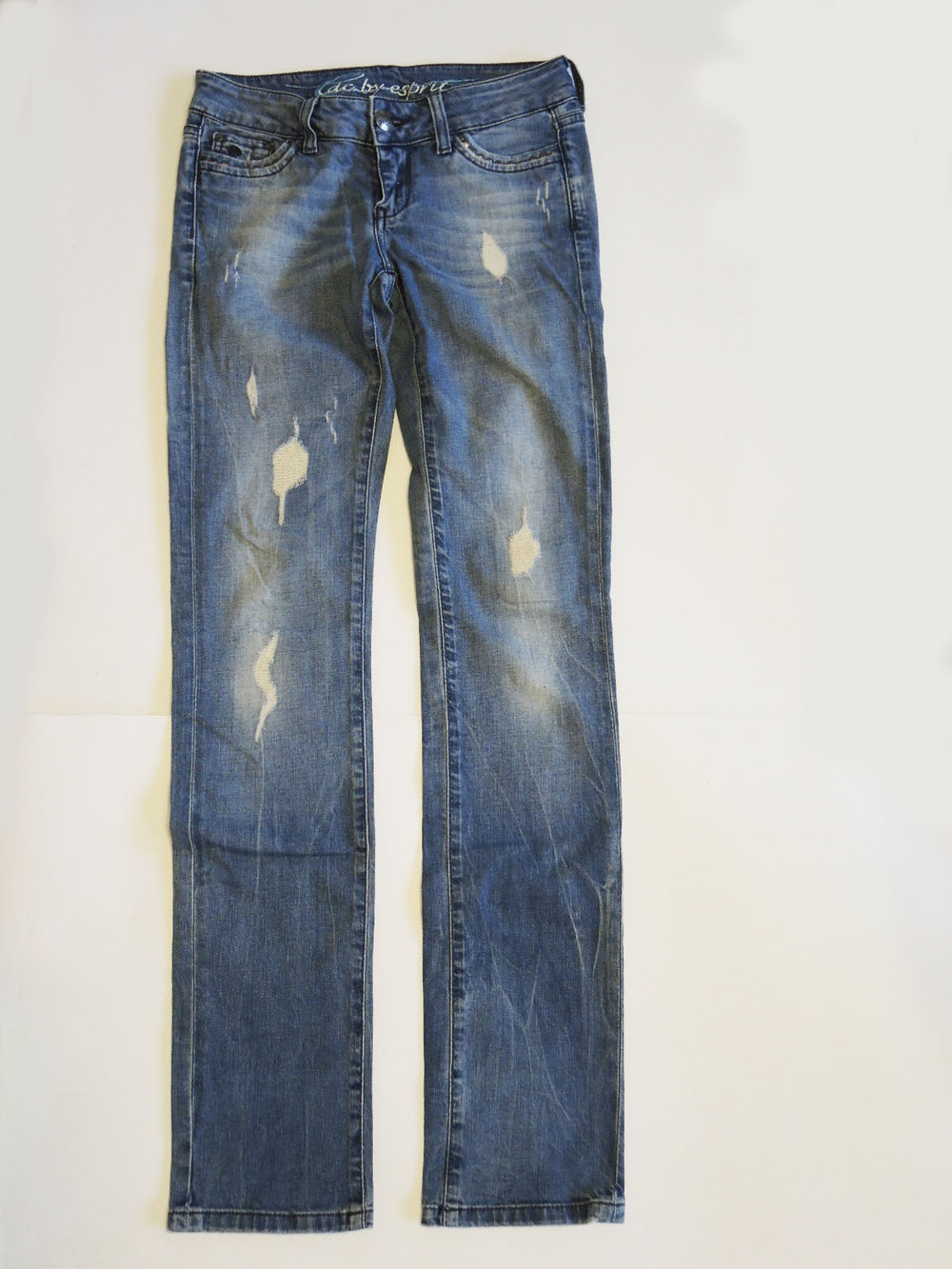 Destroyed Jeans slim 26/32  von EDC by Esprit
