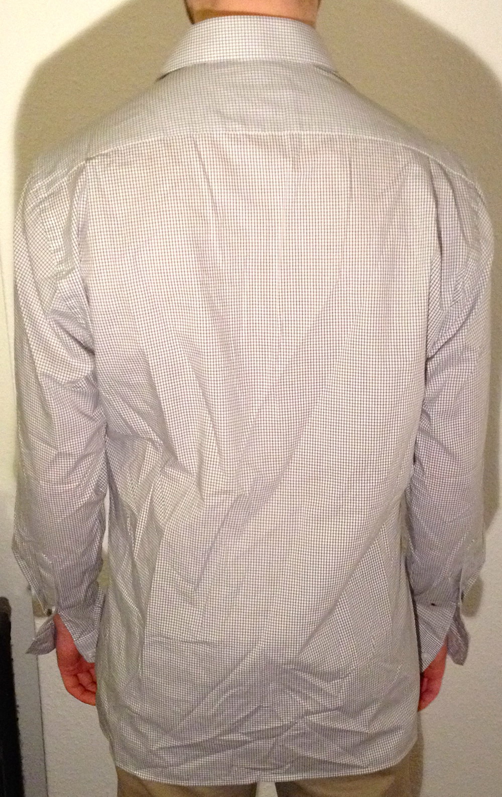 Schickes Hemd mit kleinem Karomuster von C. Comberti