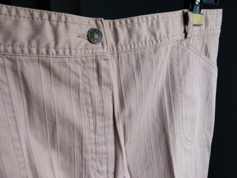 Stretch Jeans im 5-Pocket-Stil, nude hellbraun, Boho Büro Business Mori