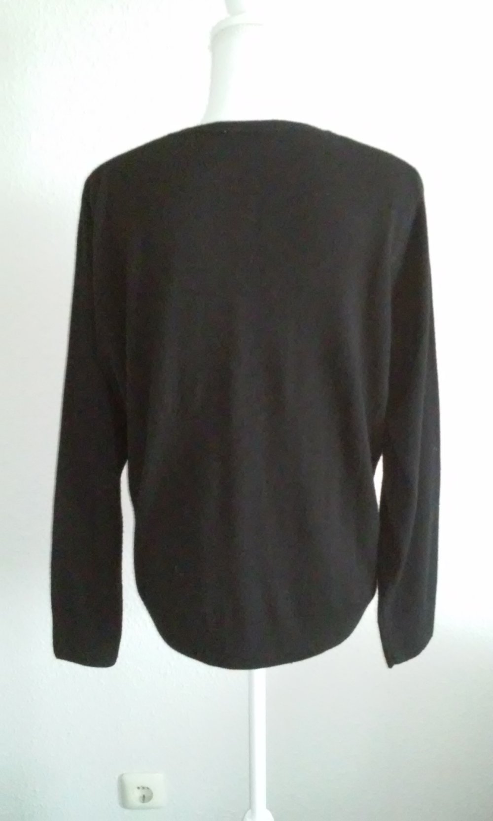 Strickjacke Jacke Cardigan Shirt Pulli schwarz 