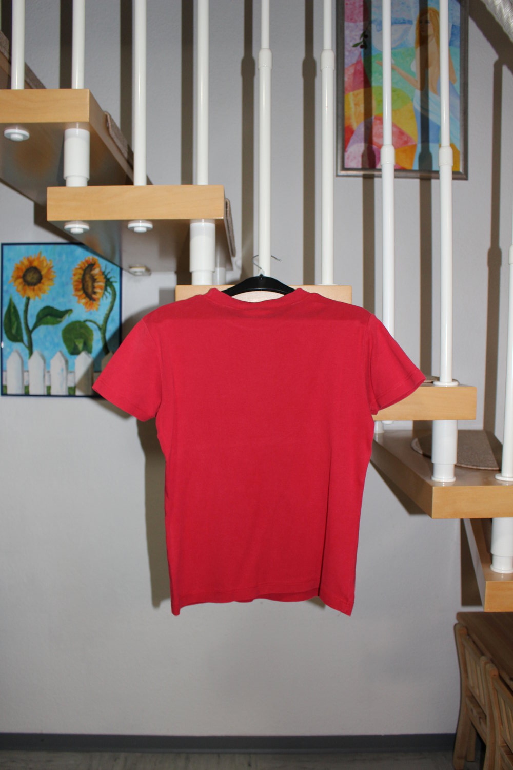 359. T-Shirt von 3 suisses, Gr. 36/38/40, rot