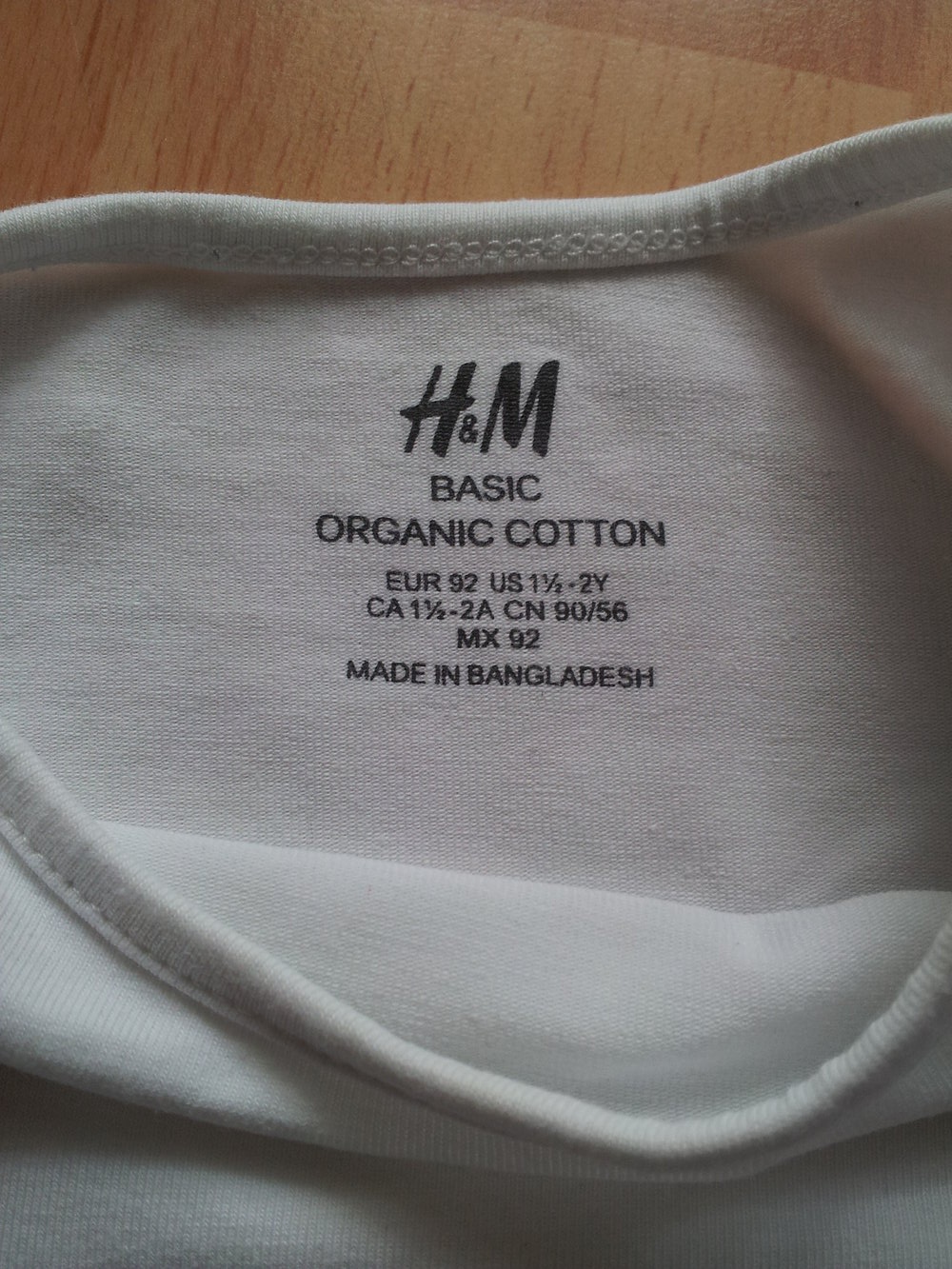  Pullover weiß Bio Baumwolle H&M Gr. 92