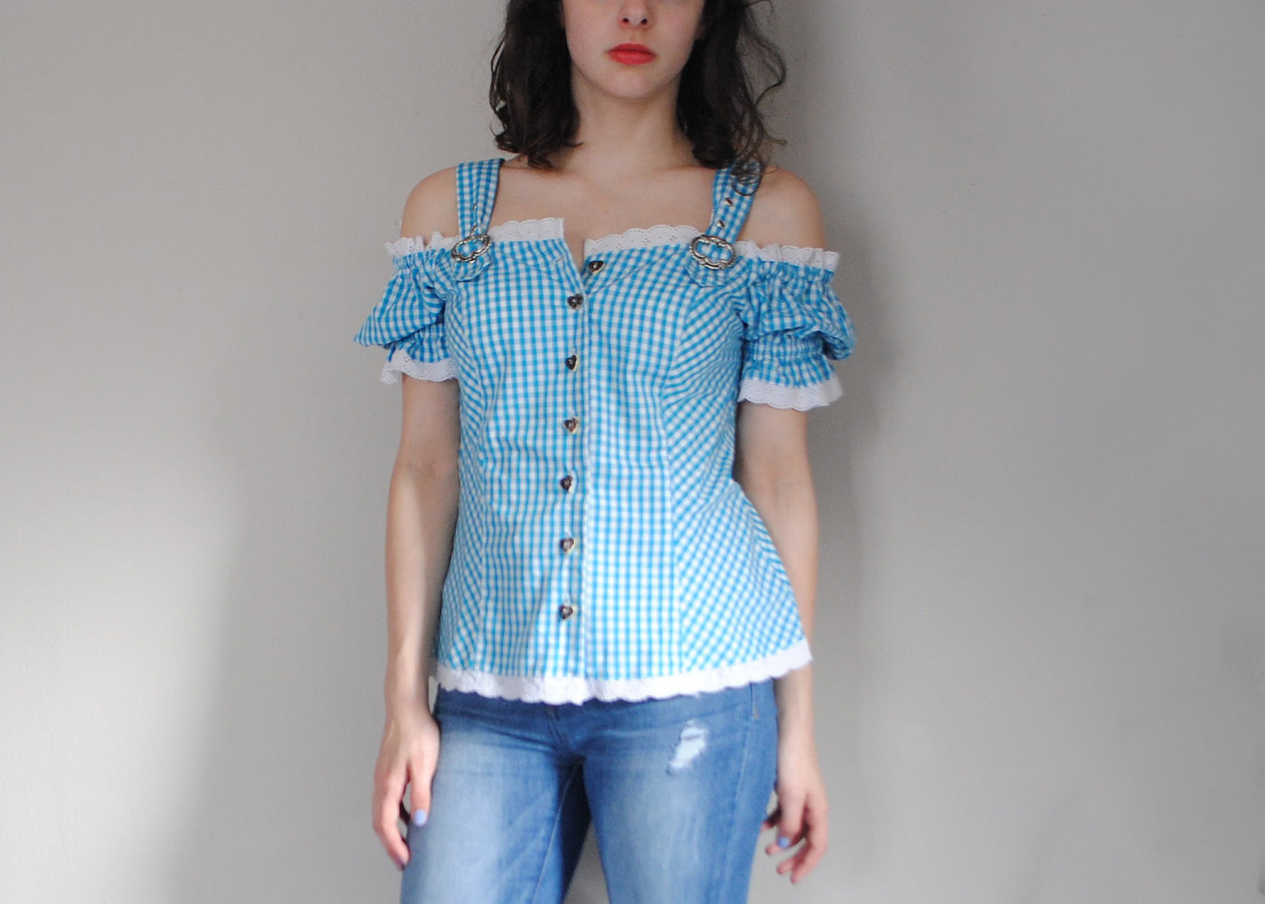 Trachtenbluse - Neu!