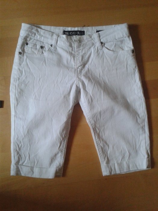 Hose weiß kurz