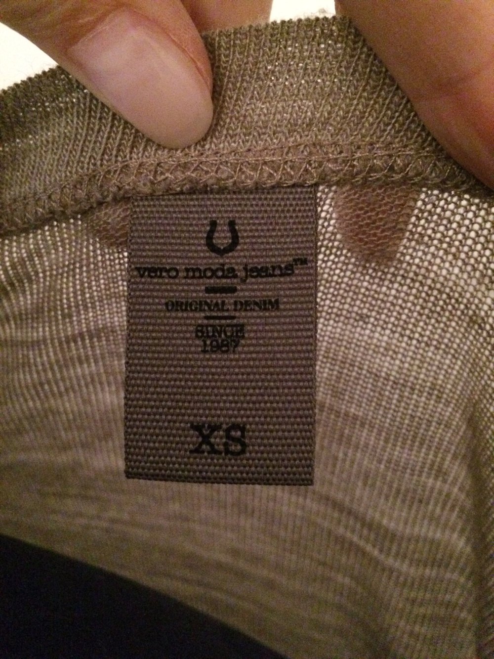 Gesteifter langer Pulli von Vera Moda