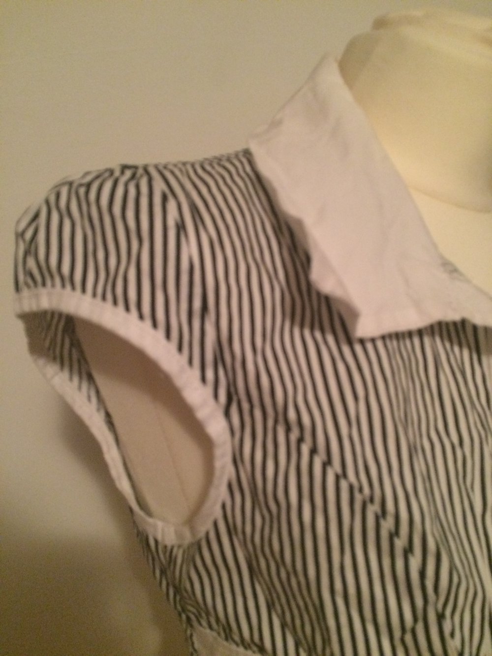 Bluse Bolero Diner gestreift