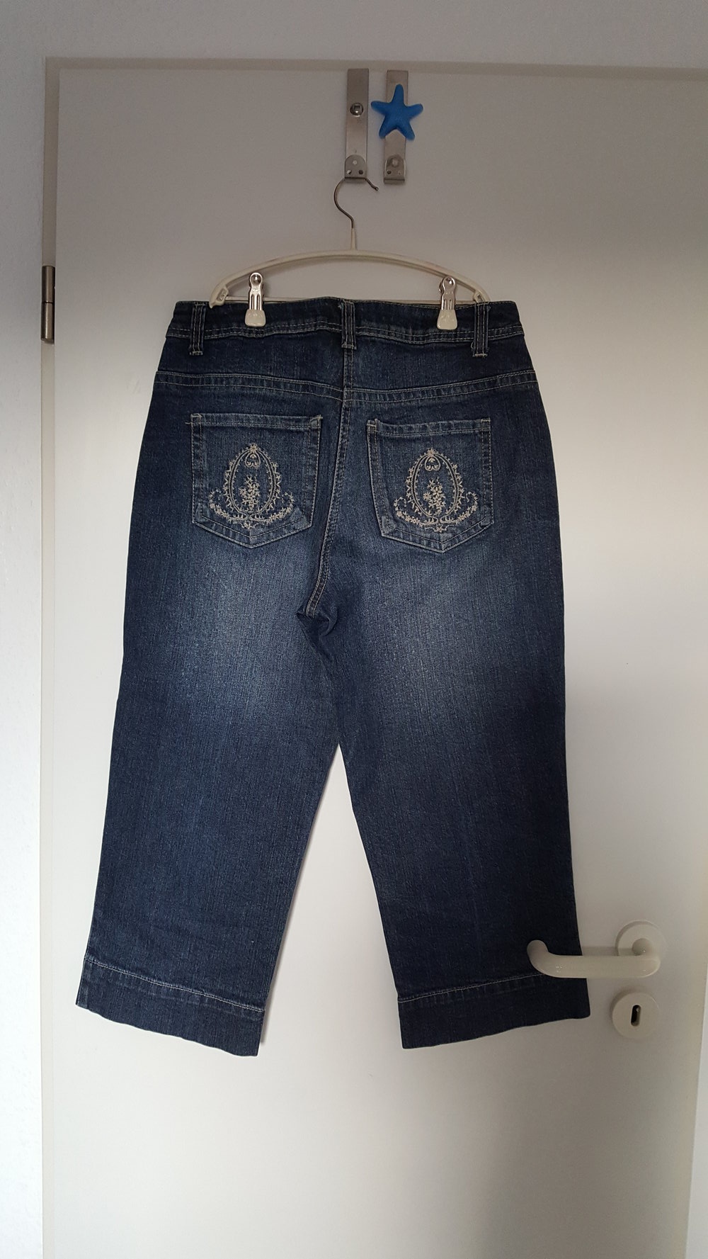 457. Dreiviertel Jeans von Vivien Caron, Gr. 38
