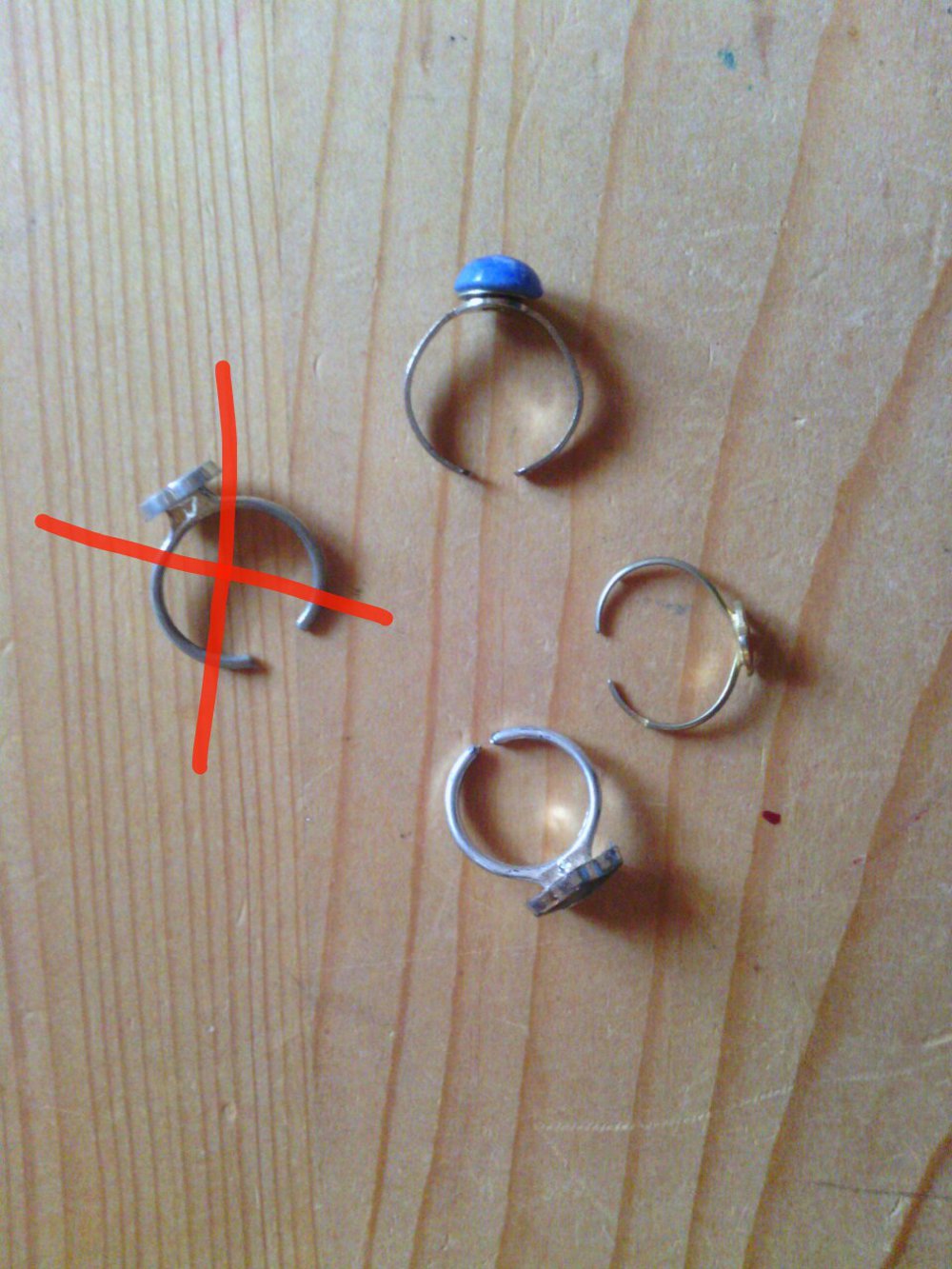 verschiedene Ringe