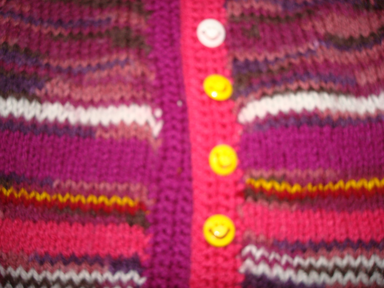 süße Strickjacke für kleine Mädchen, handmade Gr. 68