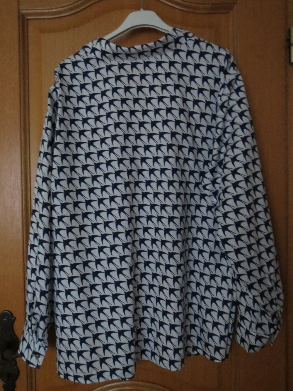 Bluse, Gr.50/XL, Langarm
