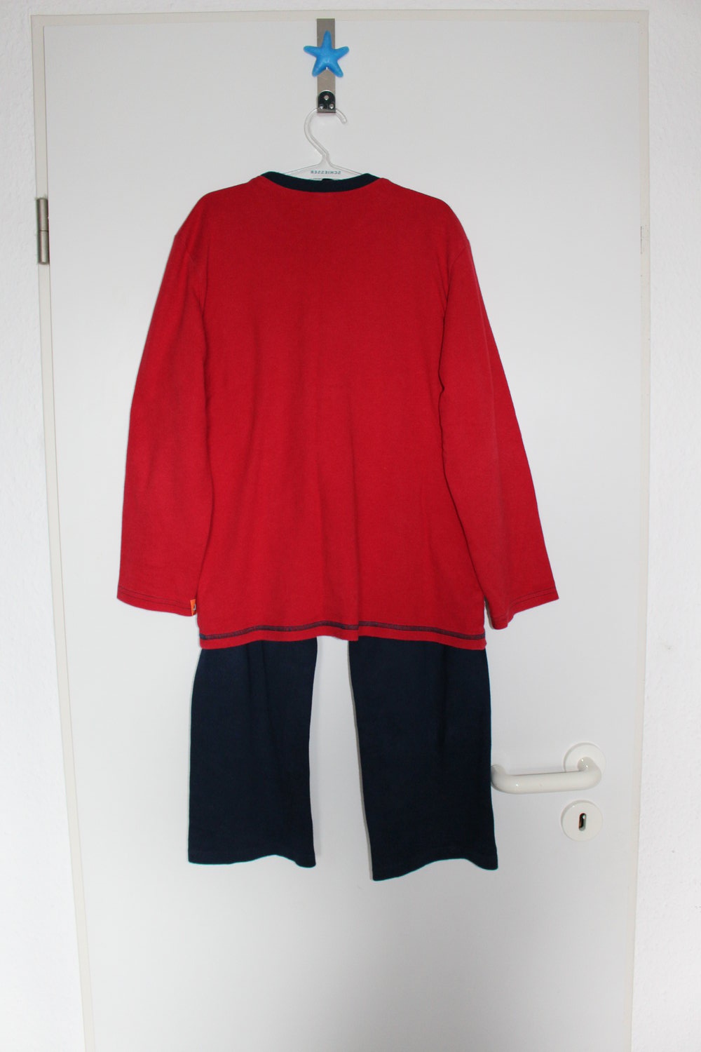 261. Pyjama /Schlafanzug von Schiesser, Gr. 140, 8-9 Jahre