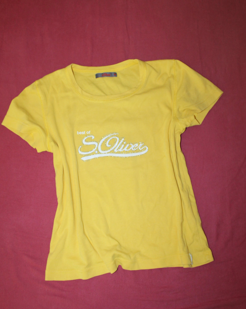 gelbes T-shirt / Oberteil von S. Oliver