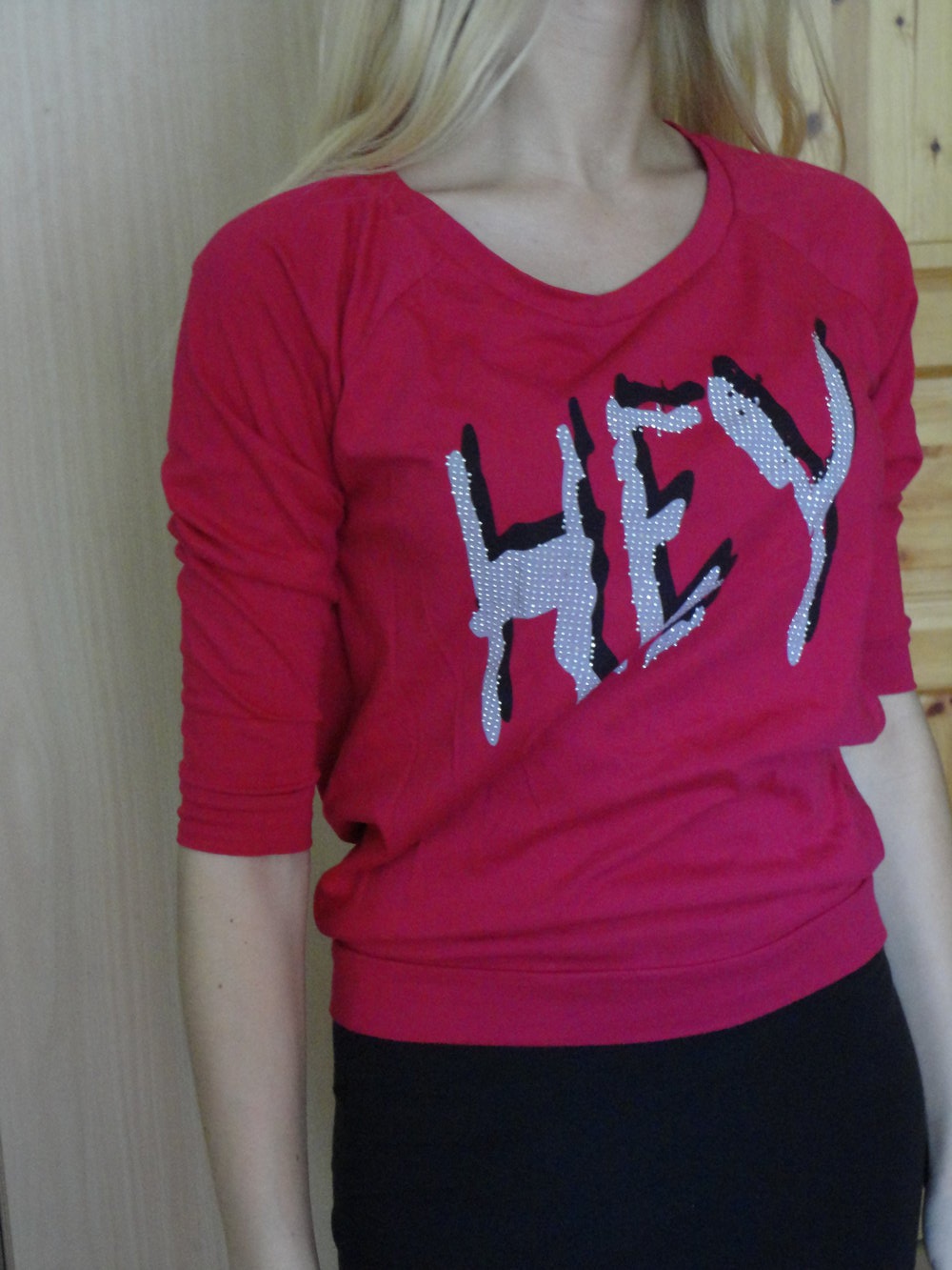 Hübsches Shirt mit Schriftzug