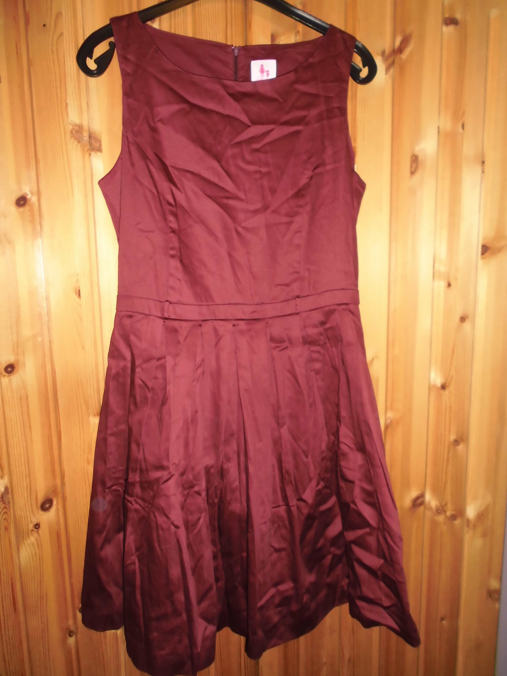 Das pinke Zimmer, Kleid, Größe 40, bordeaux-rot, NEU! Ungetragen!
