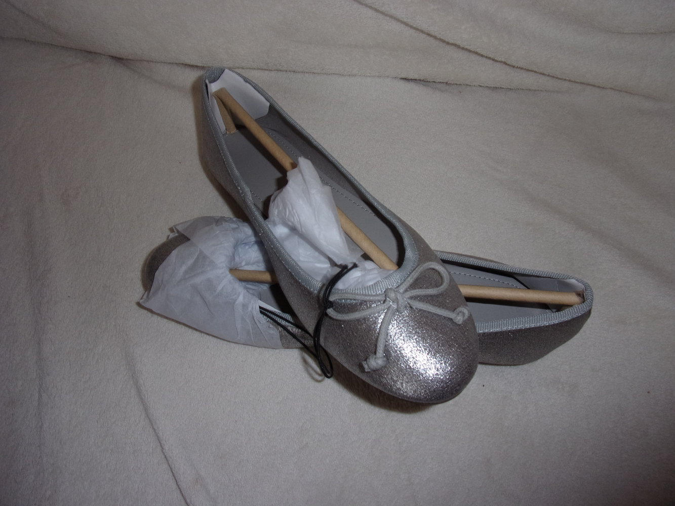 Ballerina silber-meliert Grösse 40 von Tchibo