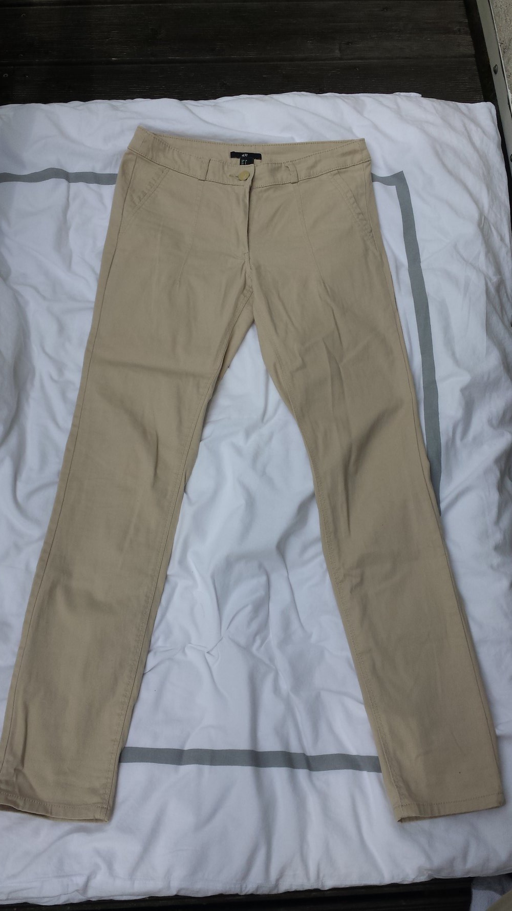 Beige Chinohose von H&M