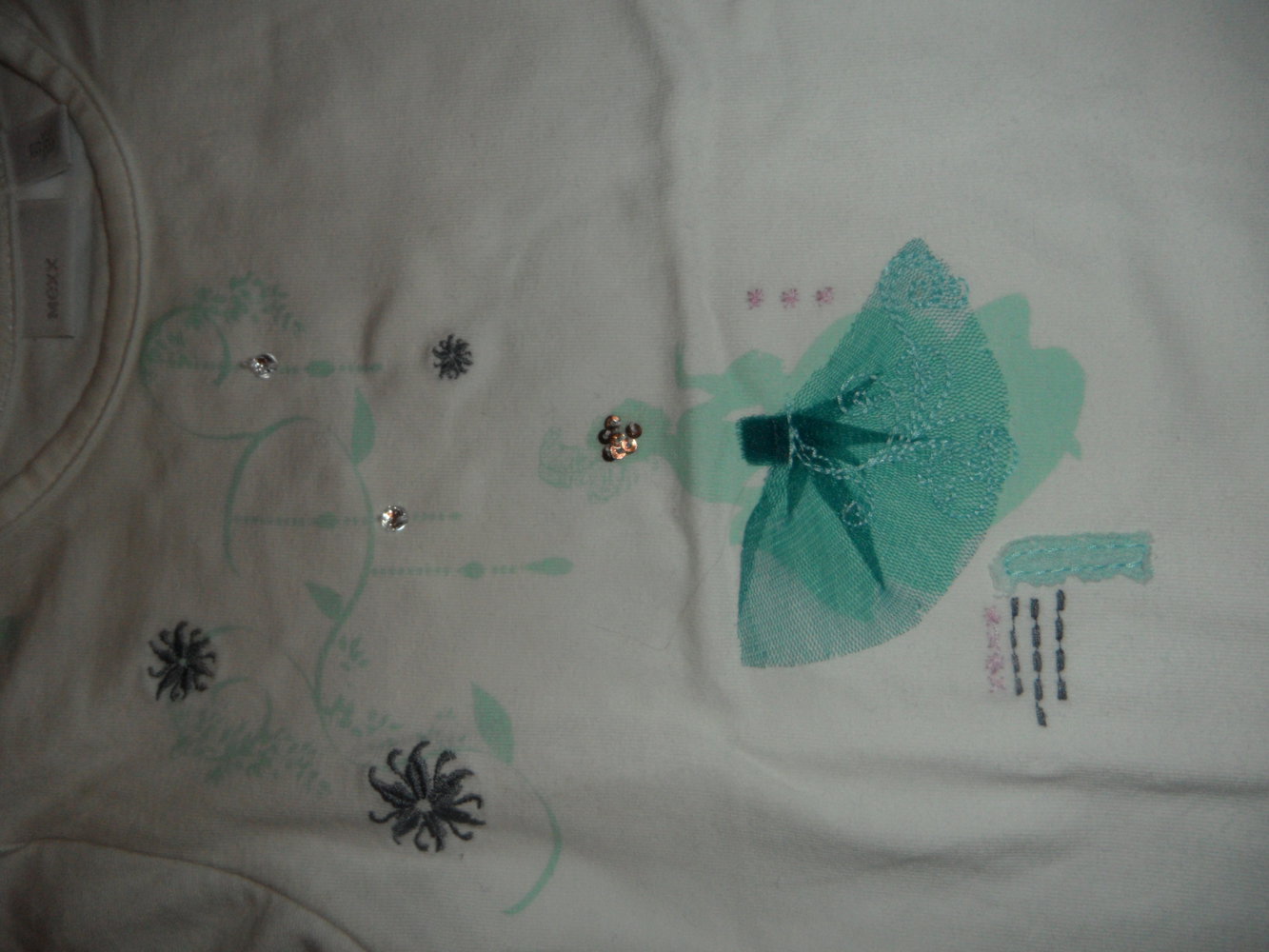 wunderschönes Langarmshirt mit Blusenärmeln schick Mexx