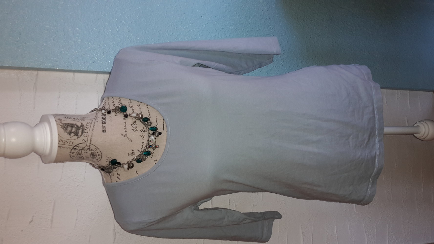 Street One Gr. 40 hellblau himmelblau Sweatshirt 3/4-arm sommer