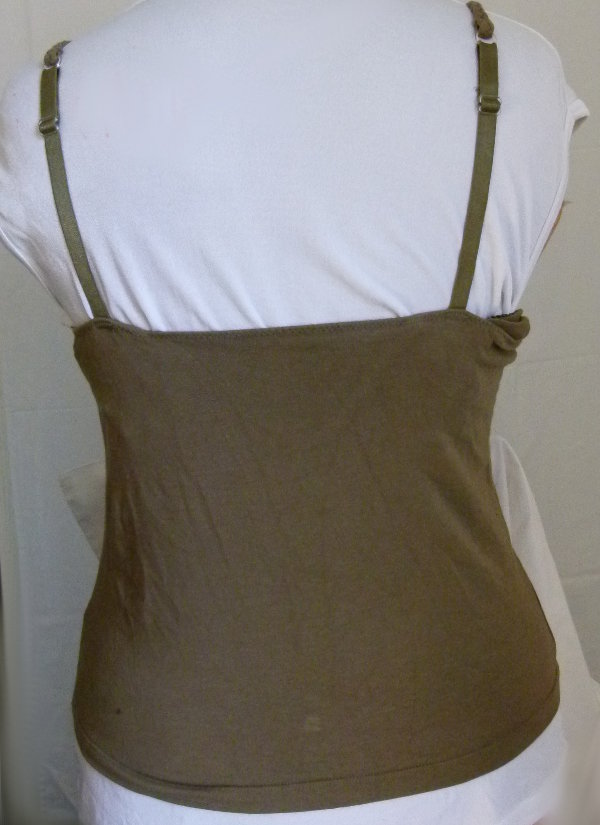 BH Top mit Zopfträgern und floralem Druck, oliv khaki türkis, NEU, Boho Goa Festival Sommer Elfen Mori  