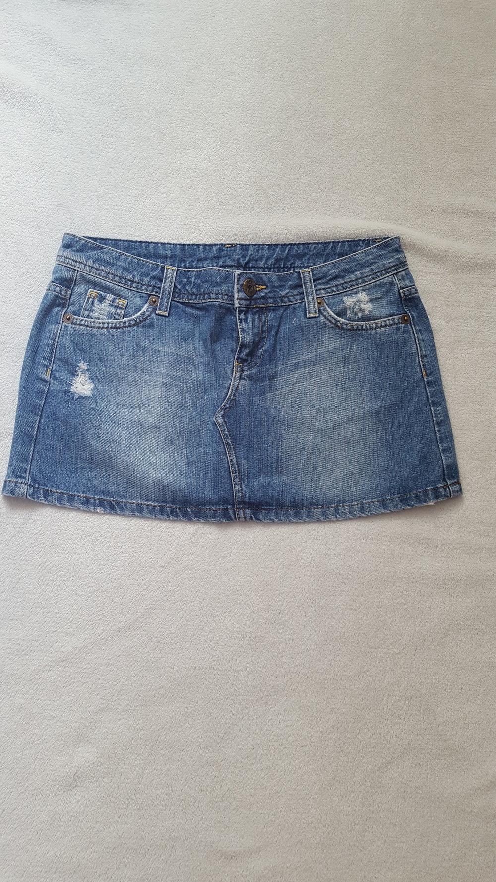 Kurzer Jeansrock
