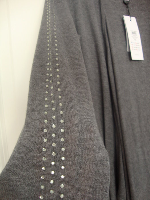 NEU! Vero Moda Wasserfall Cardigan, Strickjacke mit Strasssteinen