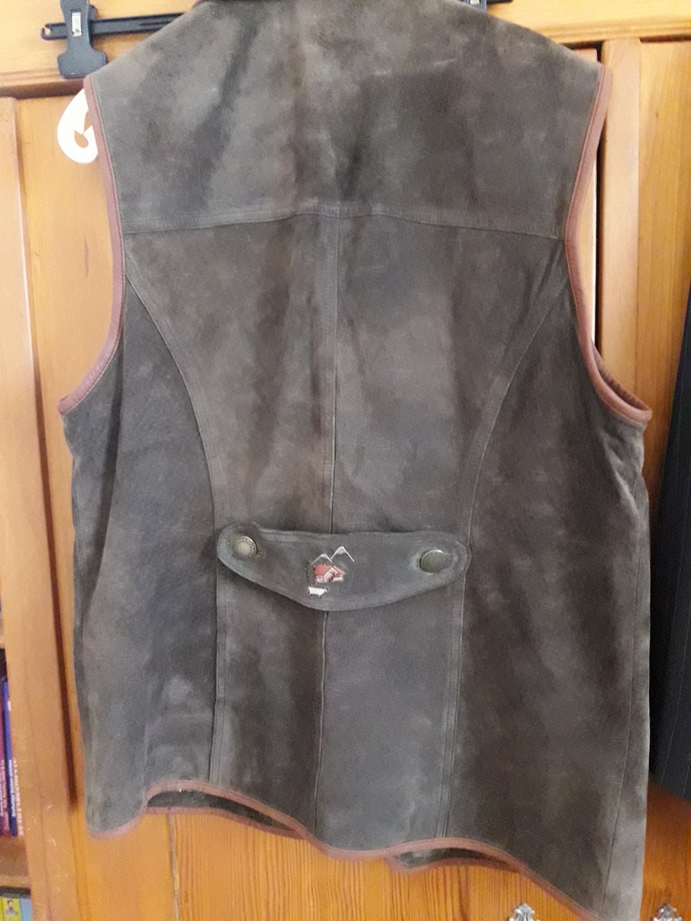 Leder Trachtenweste