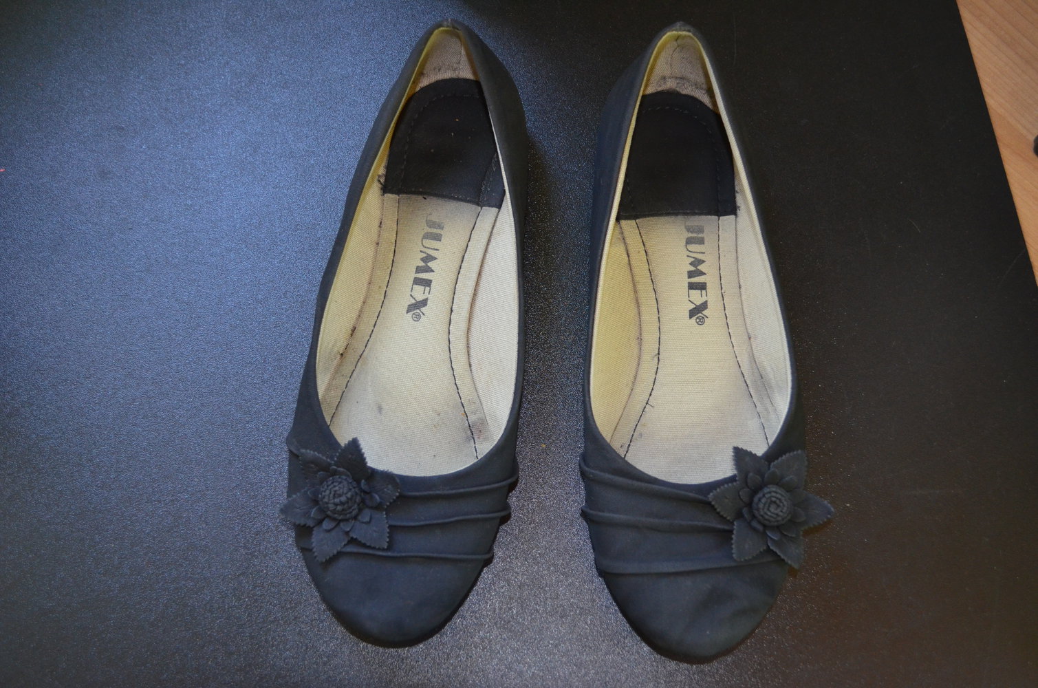 schwarze Ballerinas Jumex