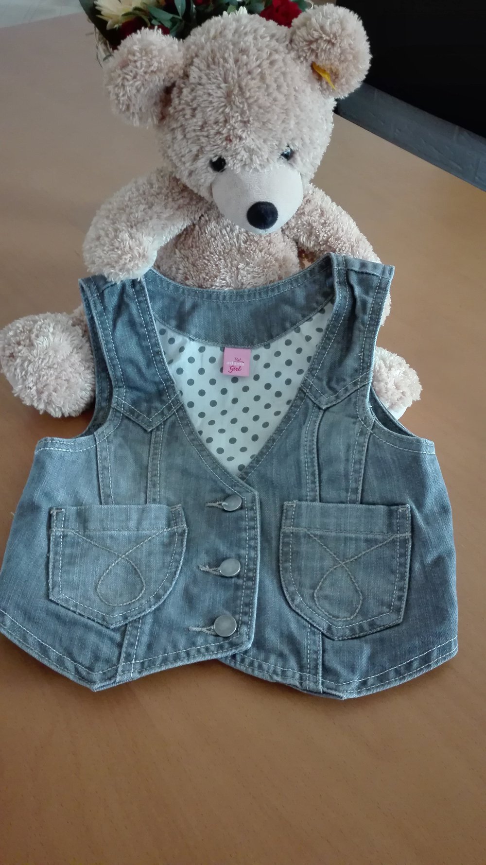 Adams Girl - graue Jeansweste 7 years