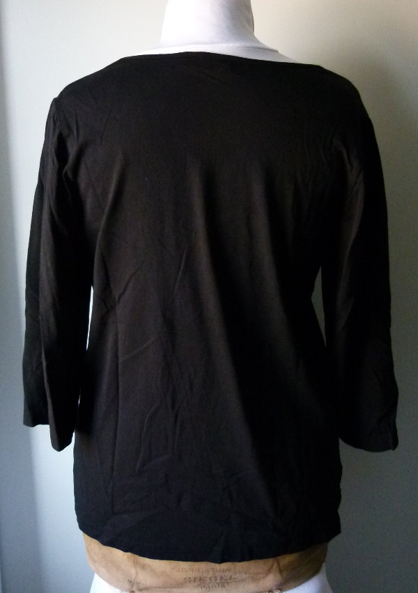 Romantik Tunika Shirt, schwarz mit rosa Blümchenmuster, Mori Boho Goa Festival Elfen Floral Hippie Romantisch