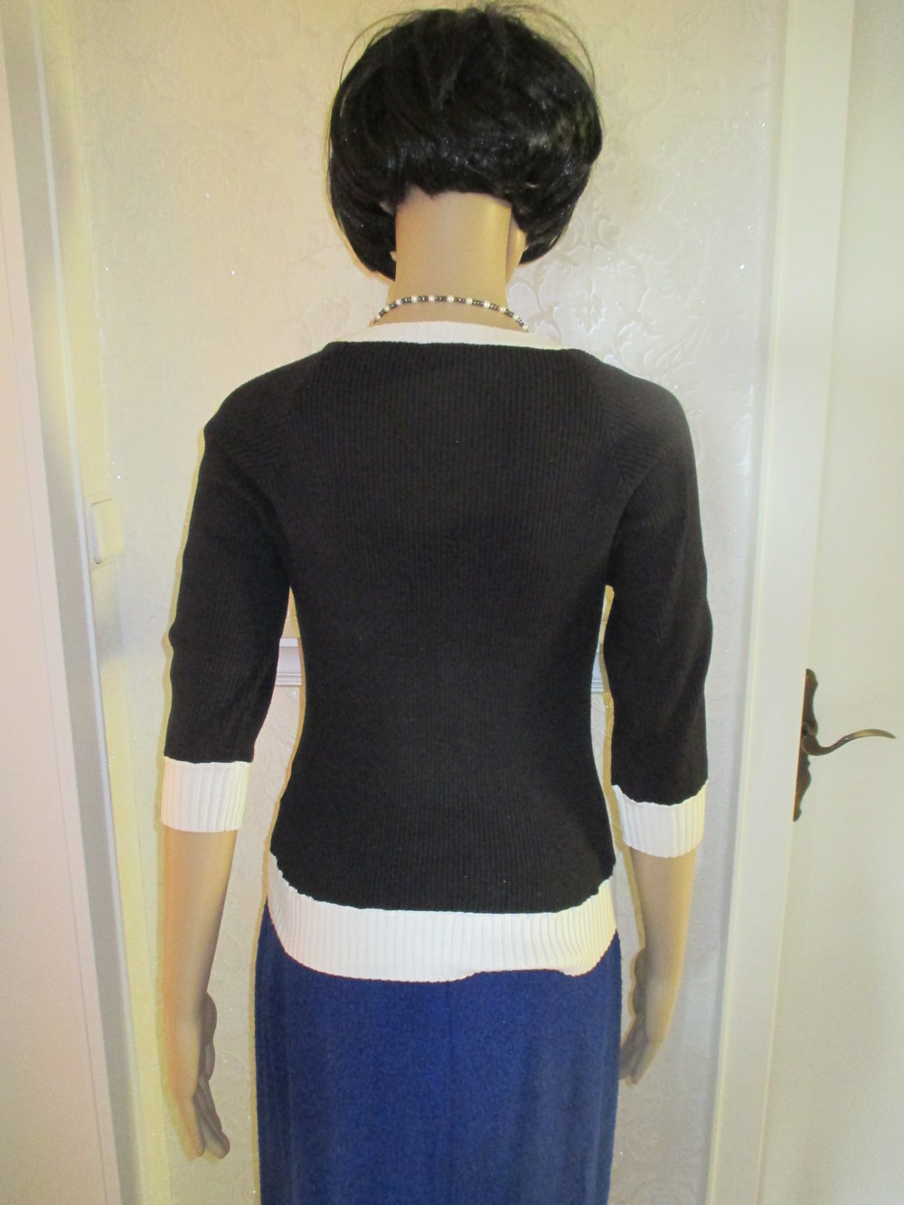 NEU * Original VINTAGE * Pinup- Style * Strick- Pullover 