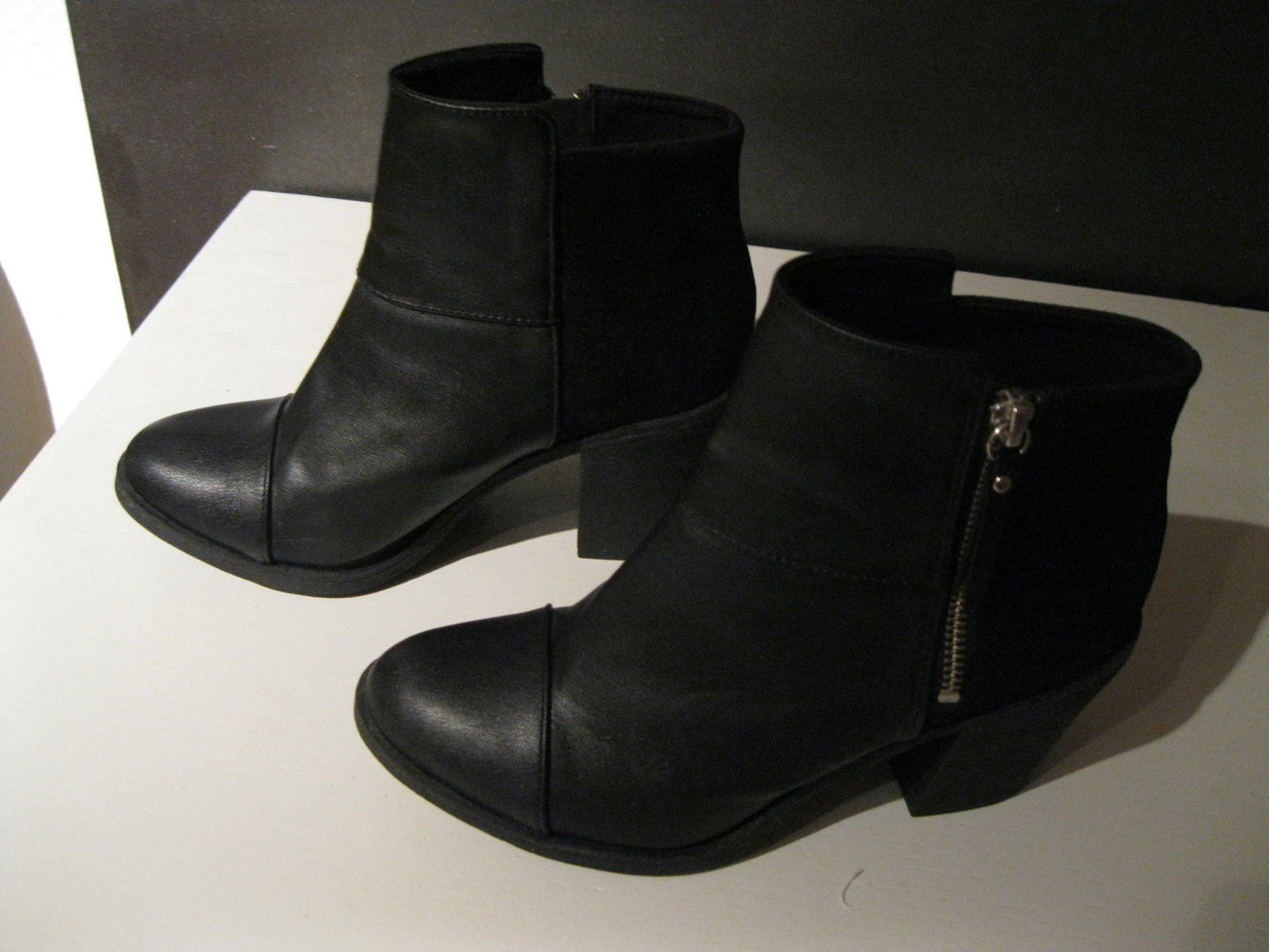 Ankle Boots schwarz Gr. 39 H&M