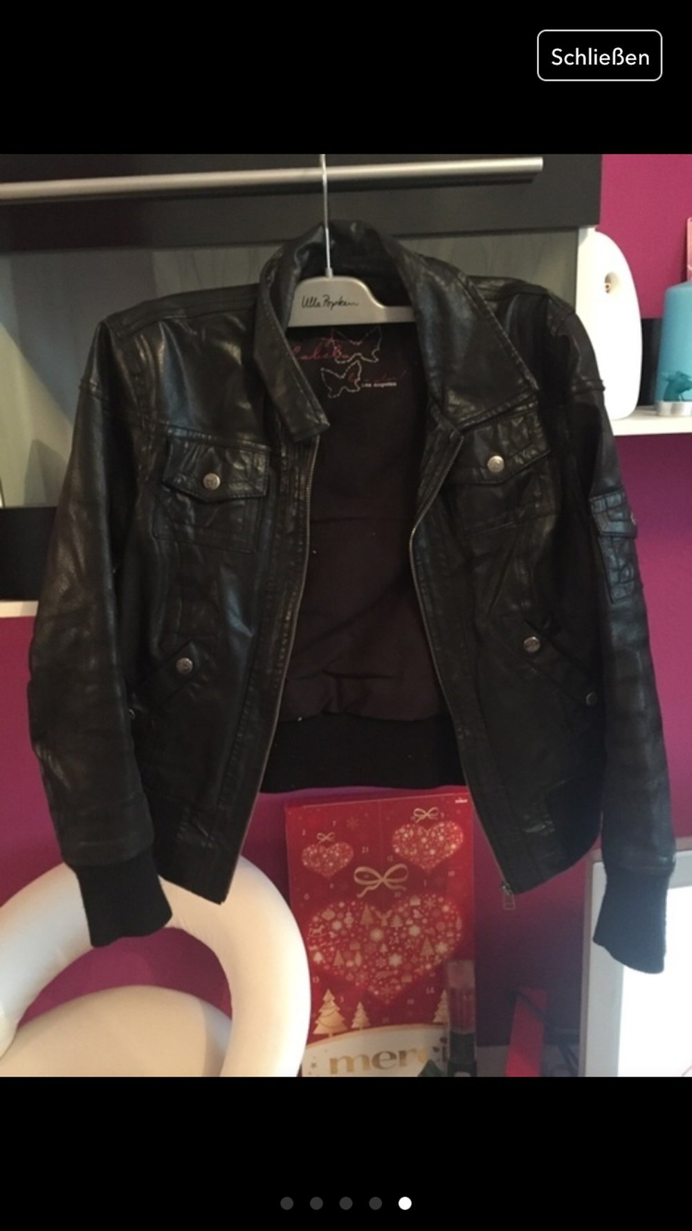 Echte Leder Jacke 