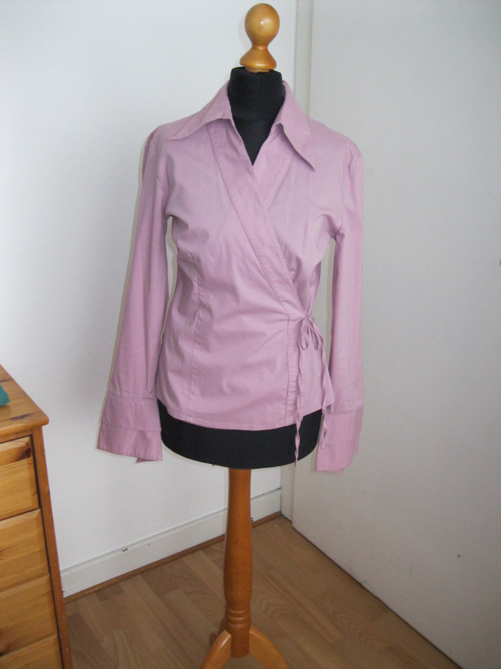 Stefanel Wickelbluse 