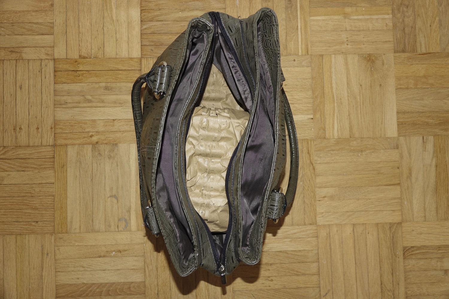 schöne Kroko Handtasche