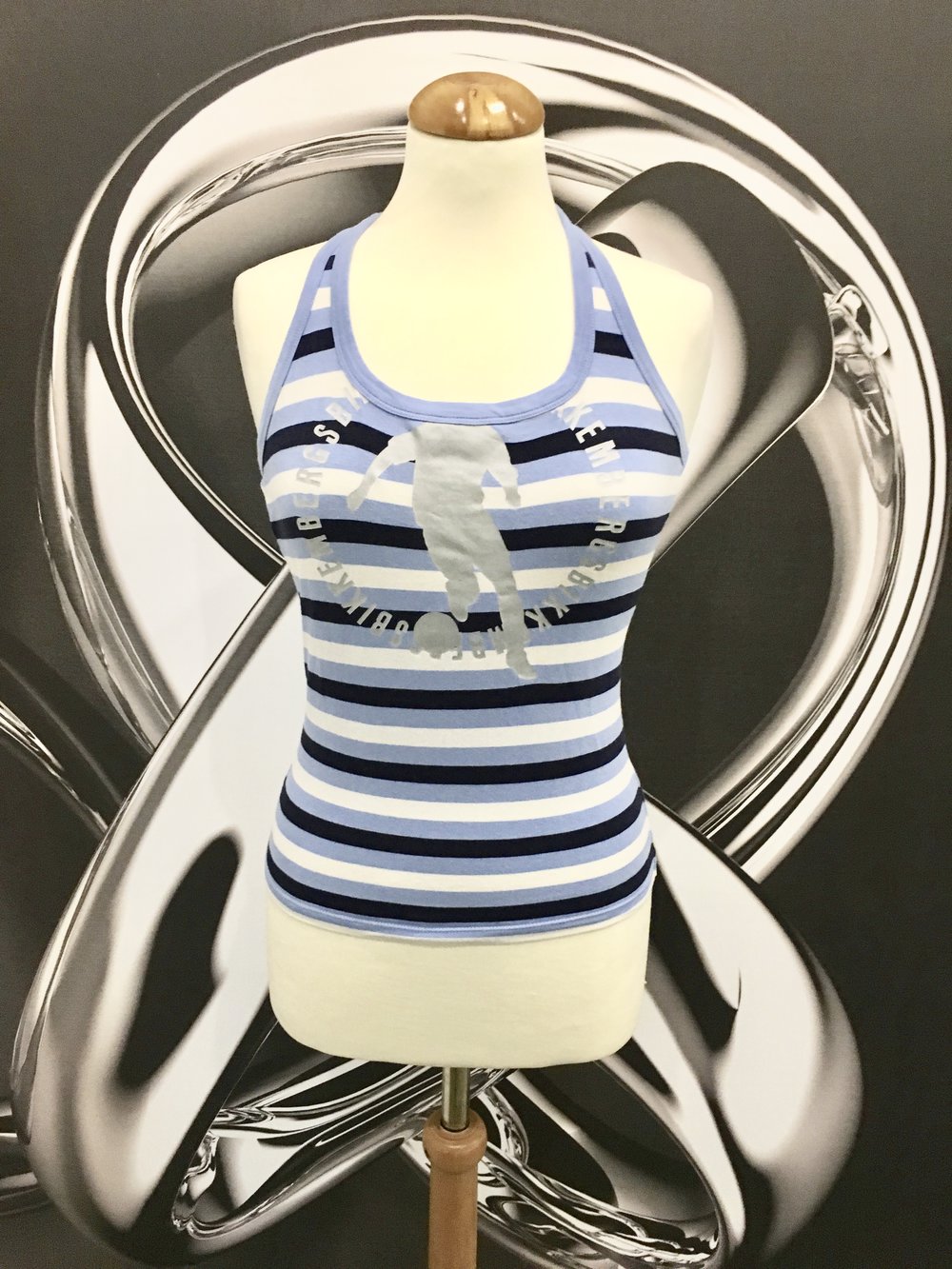 Orig. Daniel Bikkembergs Top Ringerrücken T-Shirt S (XS 34 36) 79€