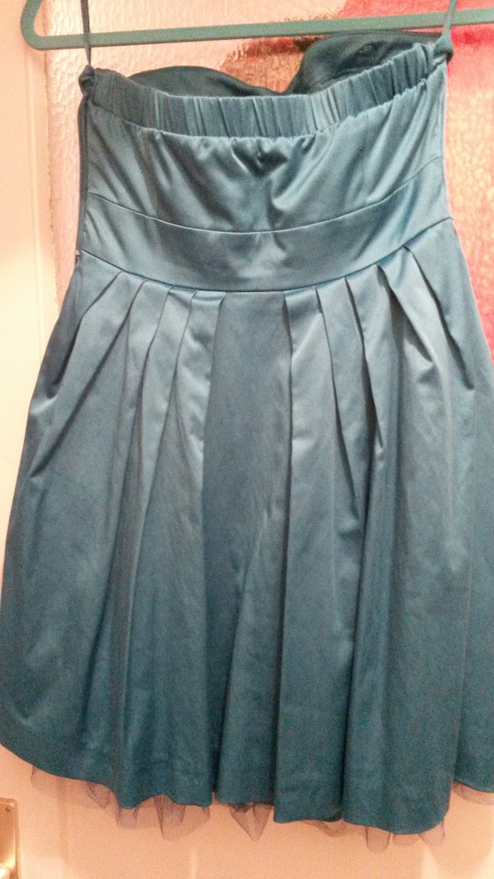Corsagen Kleid mit Tüll