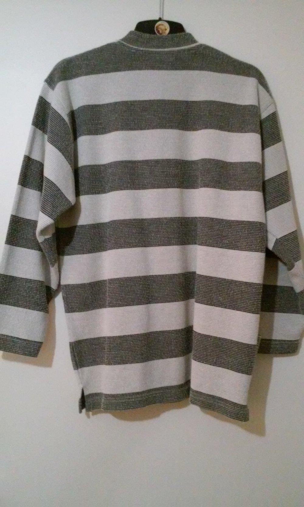 Langarm Shirt Pulli uncle sam sportswear company ER/SIE schwarz/sandfarbe