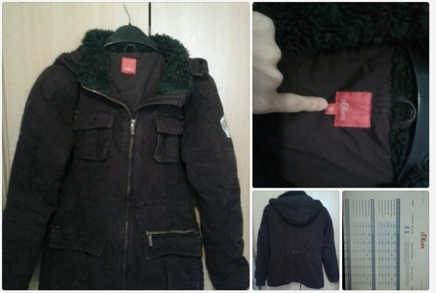 Braune Winterjacke von s Oliver