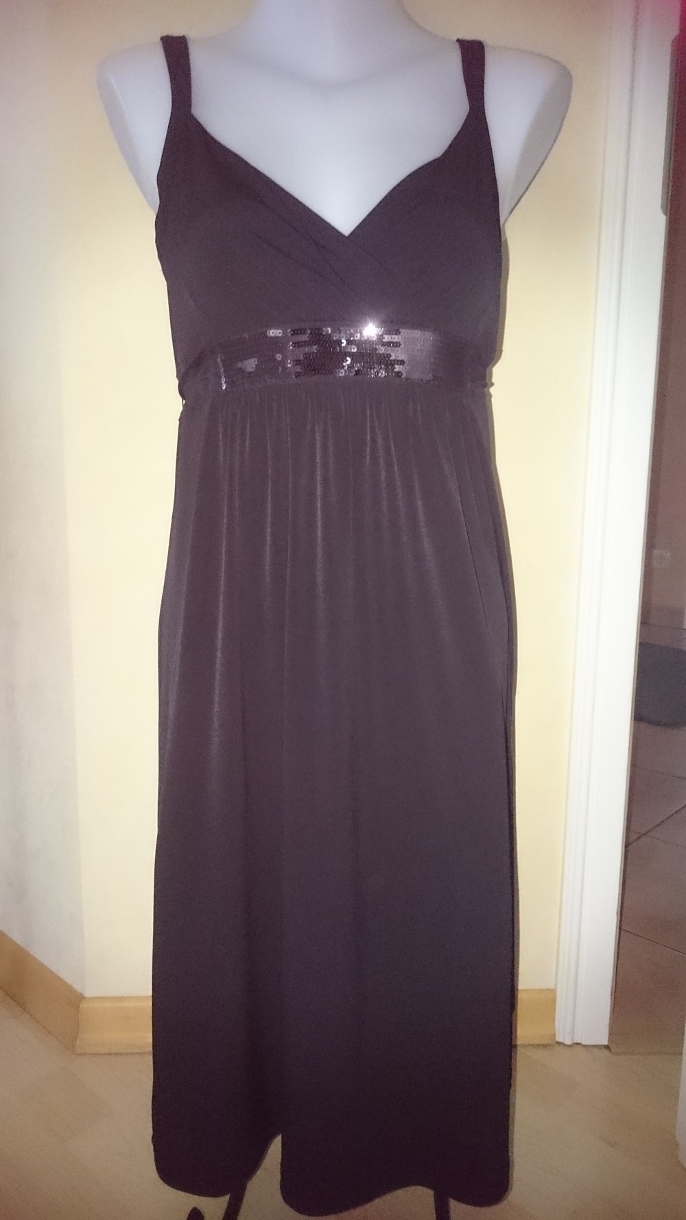 kurzes Esprit / Edc Kleid Gr L schwarz
