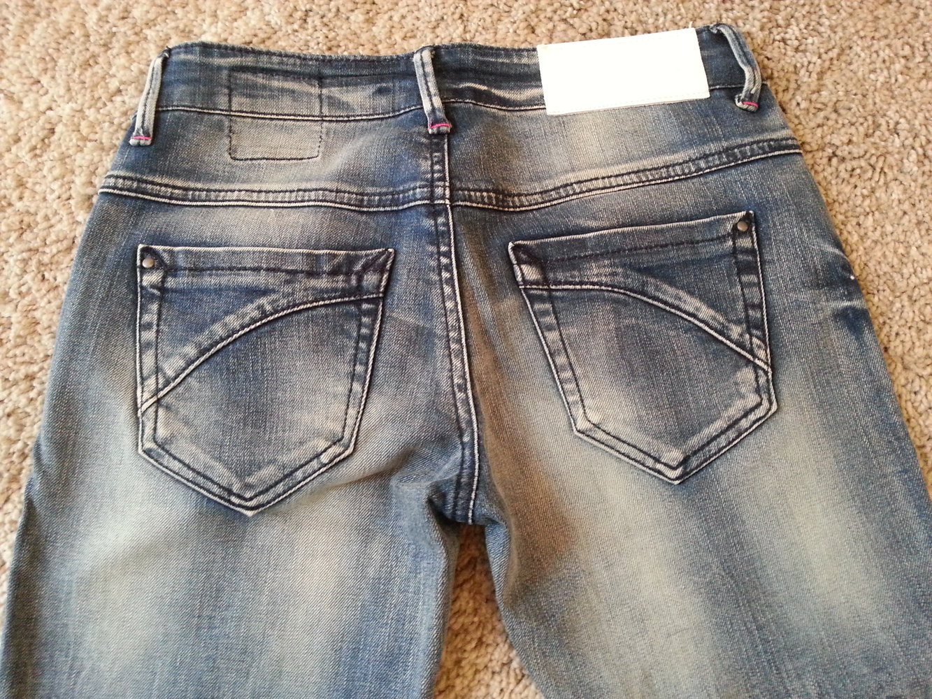 Outfitters Nation Röhren Jeans Blau XXS XS 32 34 24 25 26