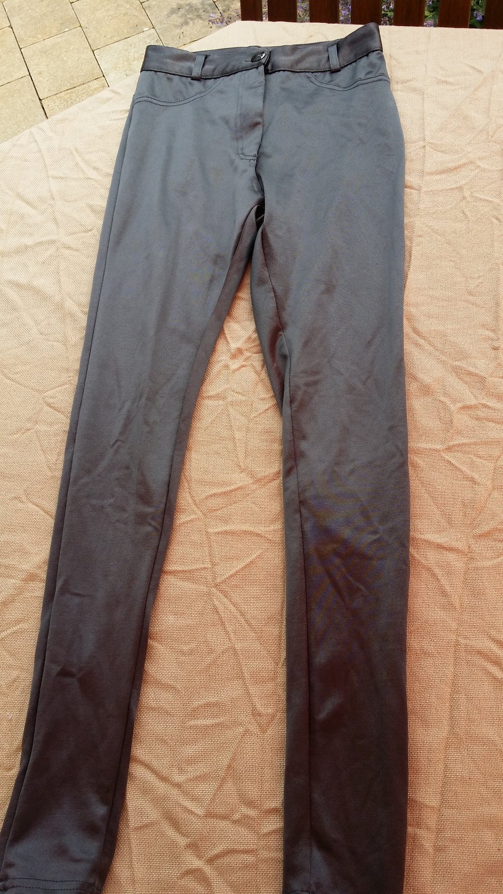 grausilberne Treggins Gr. 32 / XXS gebraucht
