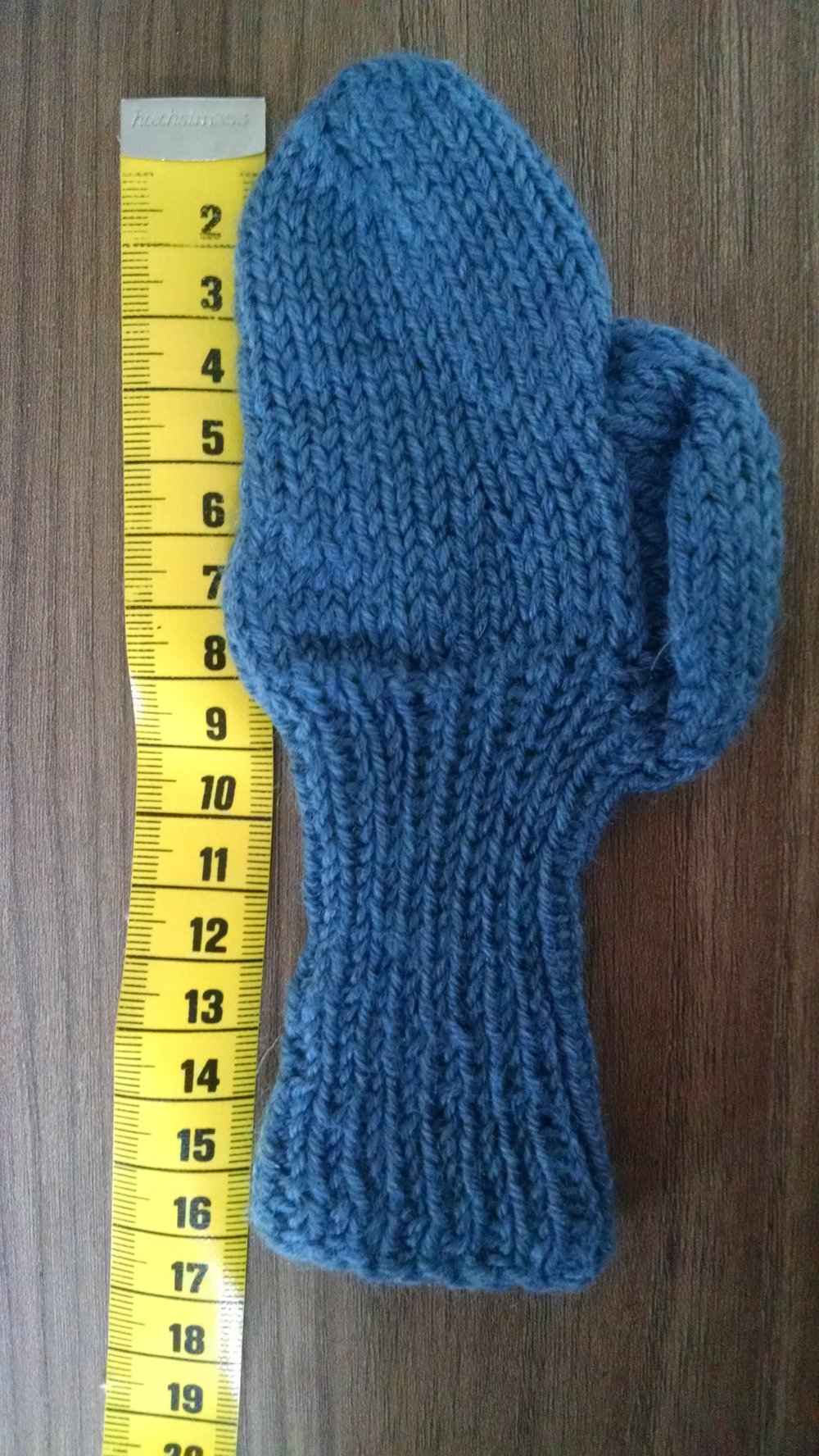 Blaue Babysöckchen
