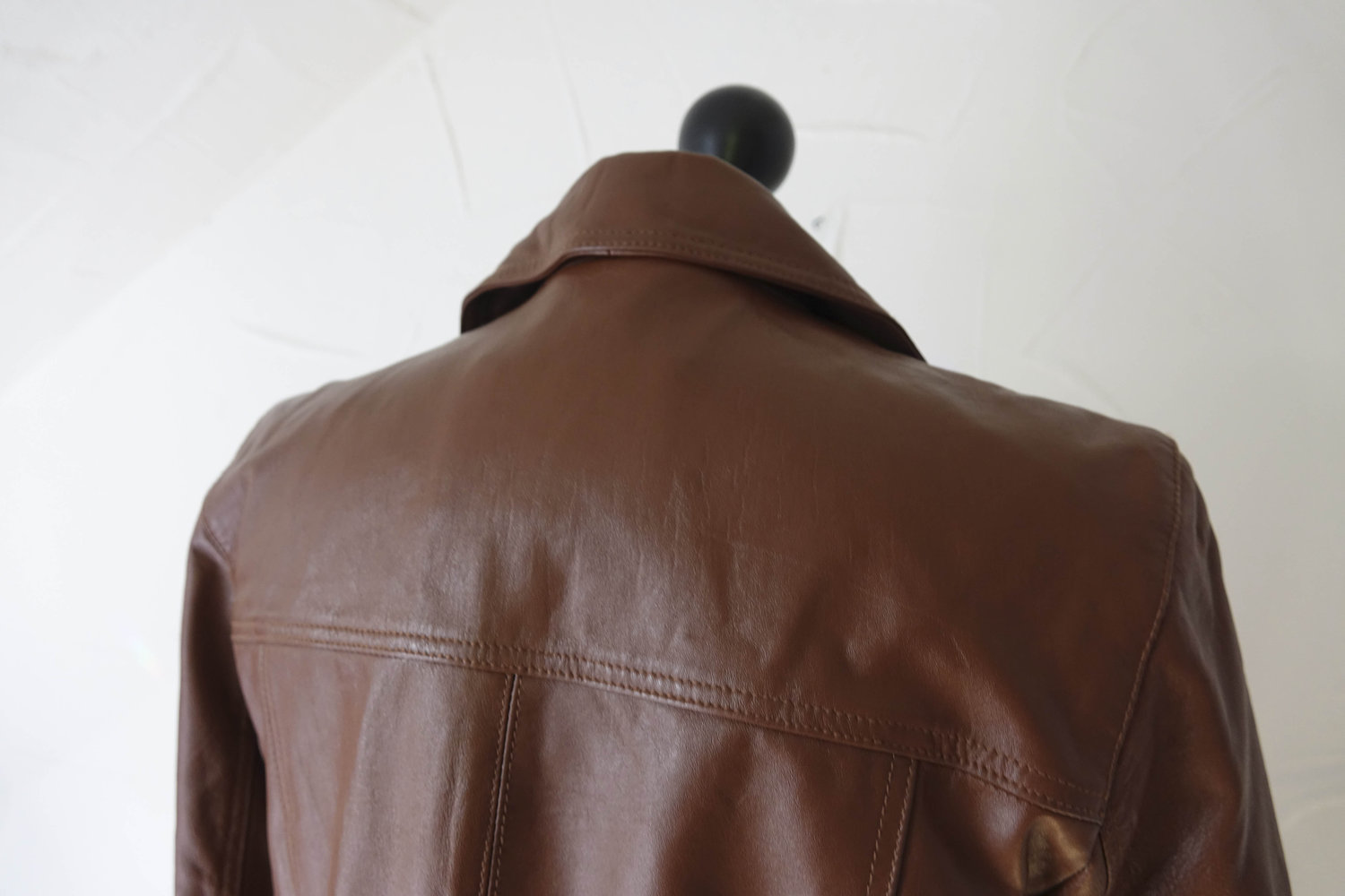 Schöne braune Damenlederjacke in M aus echtem Leder
