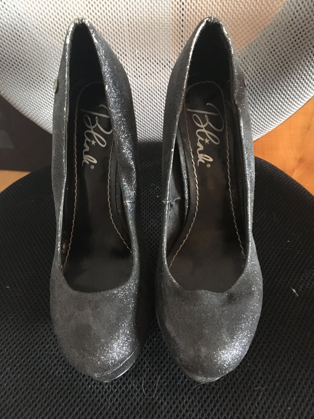 High Heels mit Glitzer Gr.37
