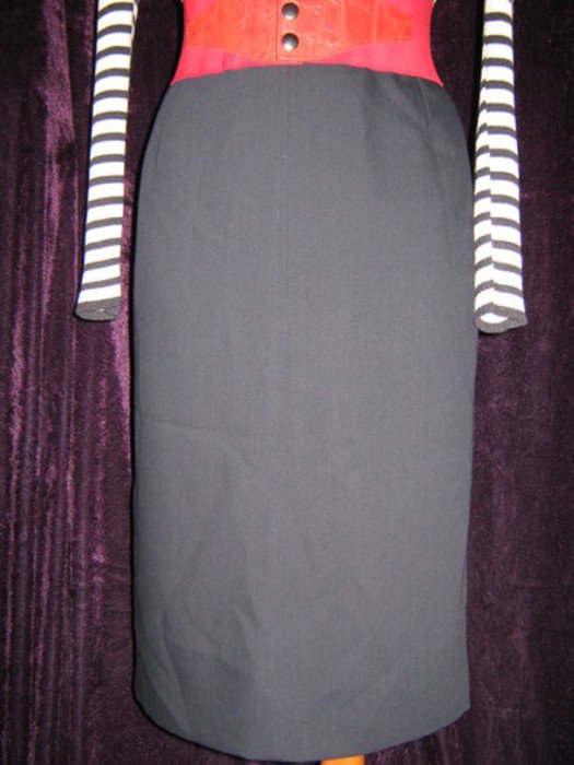 NEU * Maritim * Navy * Marine * Sailor- Style * High- Waist * Shift * Sekretärinnen * Rock 