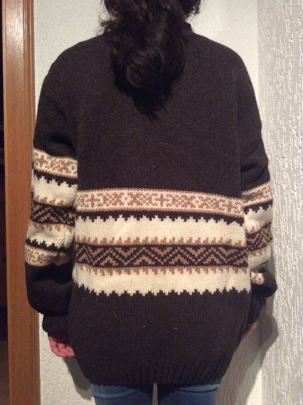 Abrams neu Herren Pulli Pullover Größe M Norweger Girls Oversize Größe 34-40 100% Lammwolle Strickpulli 