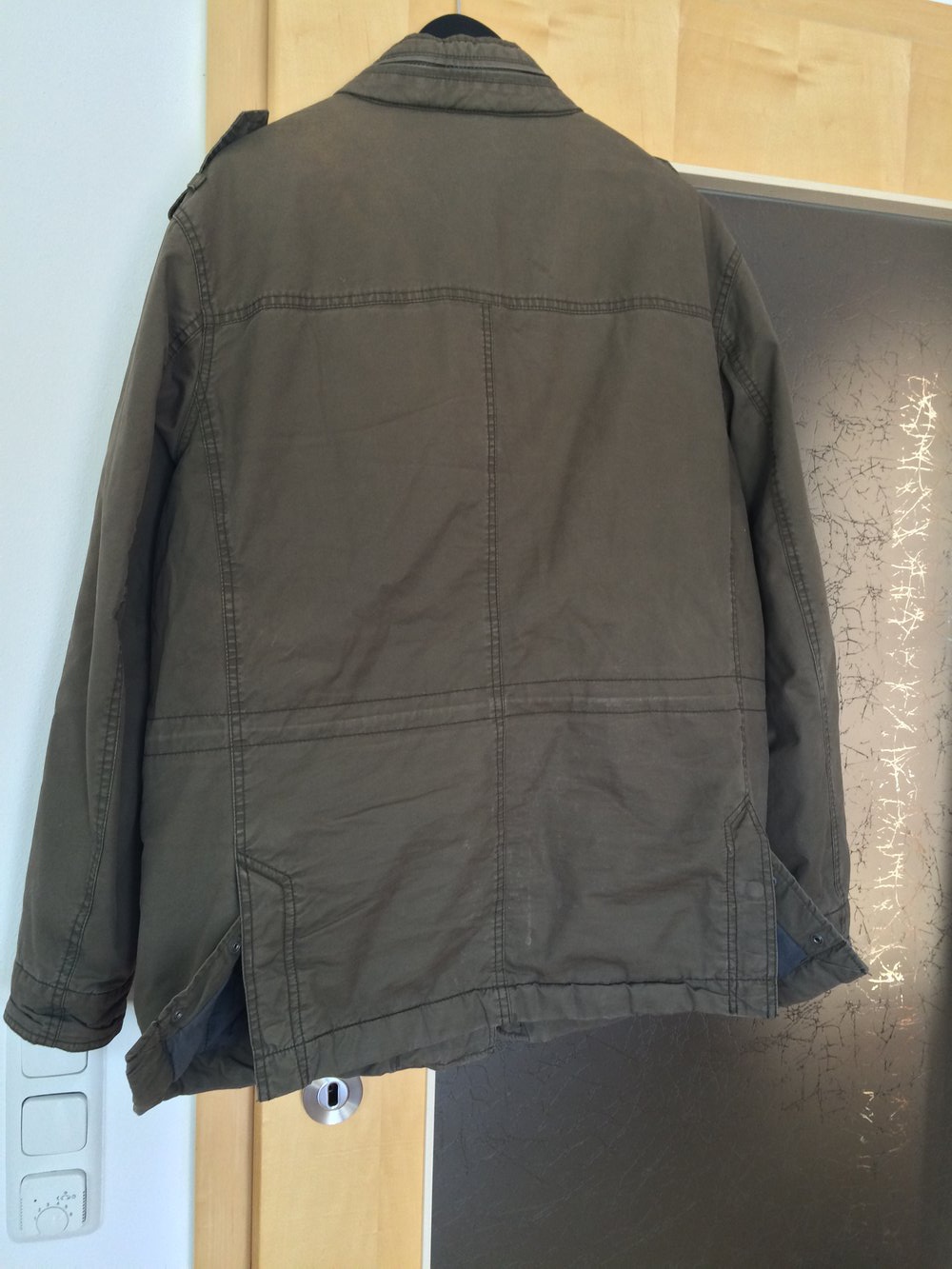 Mustang Herren Jacke Parka Kurzmantel Herbst