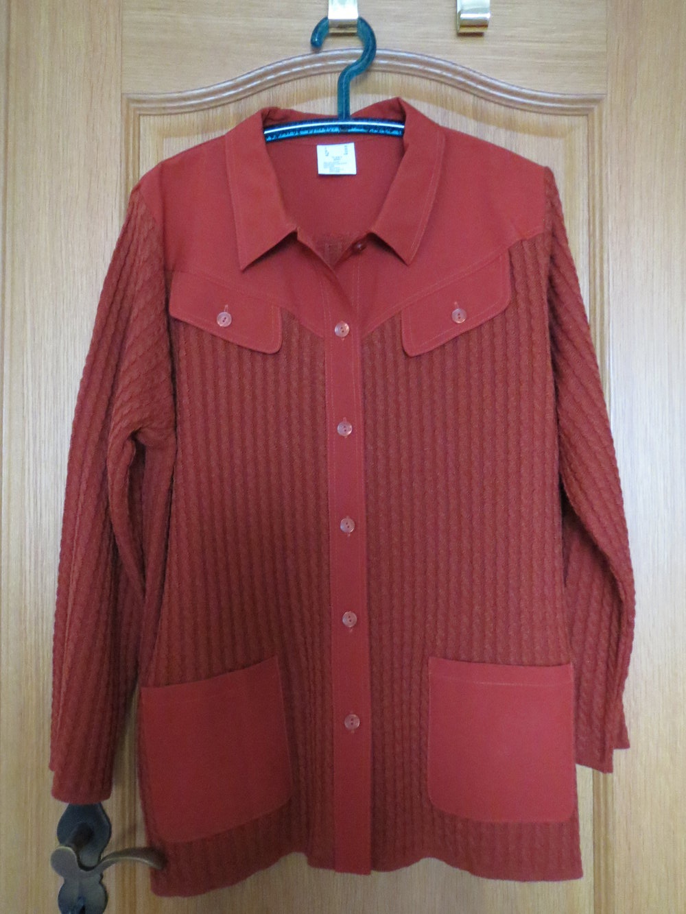 Strickbluse, Strickjacke, Gr.50/XL, neu