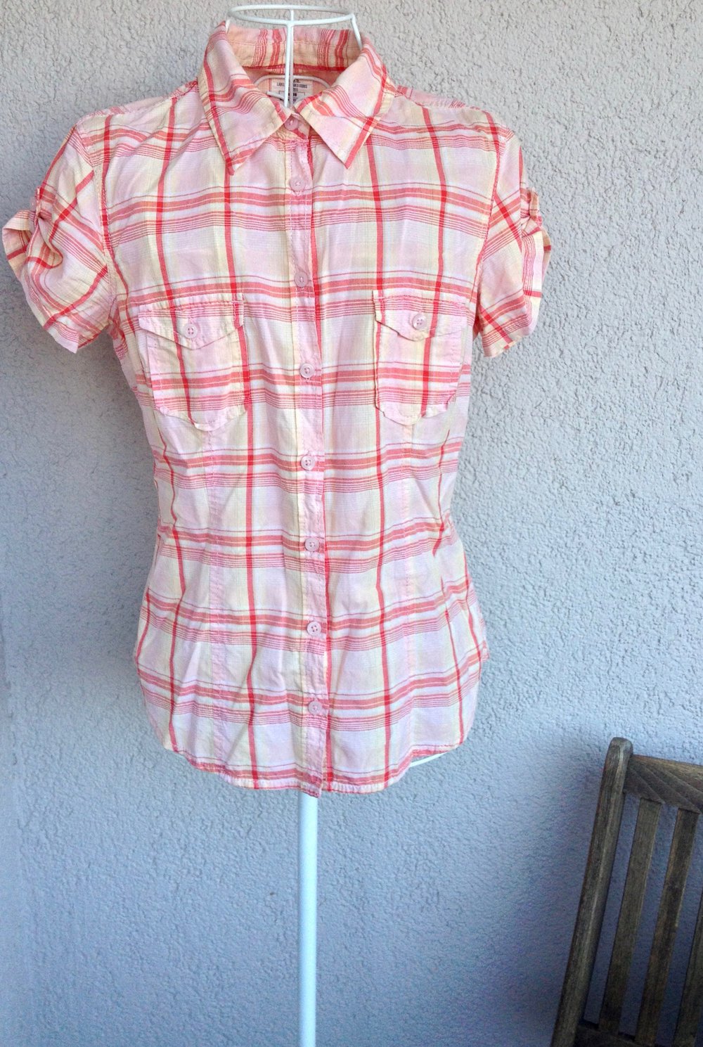 Kurze Karobluse von H&M